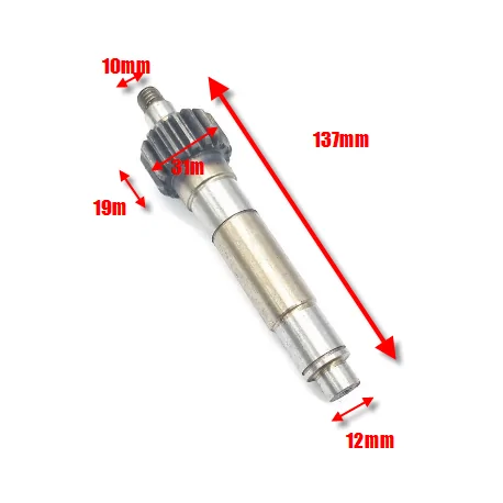 Kneader gear shaft B20B Exploded 52 Z16
