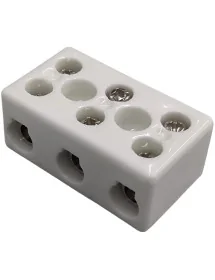 Porcelain connector 3 poles...