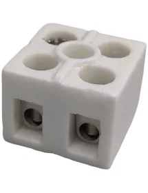 Porcelain connector 2 poles...