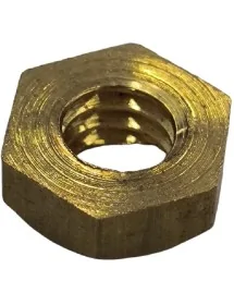 Brass nut 1/4 Whitworth 6mm...