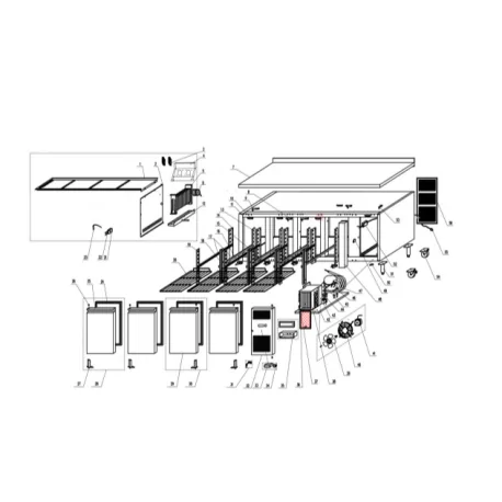 Mesa de refrigeración gastronorm Serie 700...