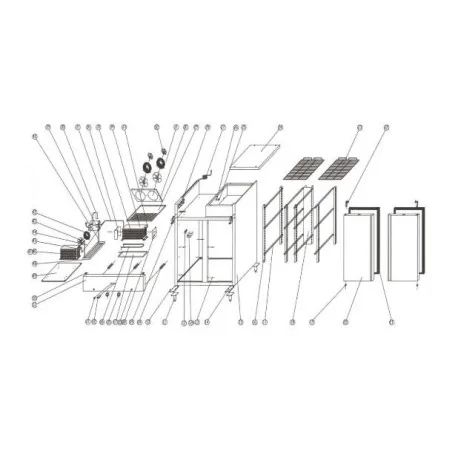 Gastronorm 2/1 freezing cabinet GN1410BT