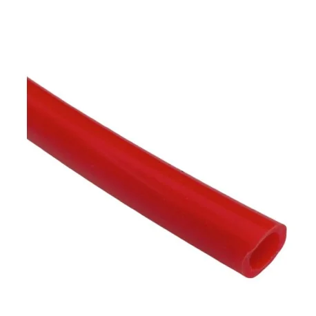 Red food grade flexible beverage tube Ø8mm Ø12mm 1 meter