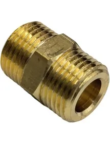 double brass nozzle thread...