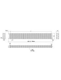 Evaporador Tubos Cobre 2x5...