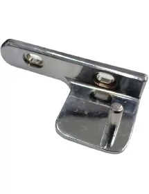 Nickel-plated upper hinge...