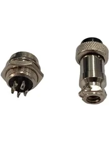 Connector GX16 16mm 5 pin...