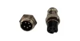 Connector GX16 16mm 5 pin male female