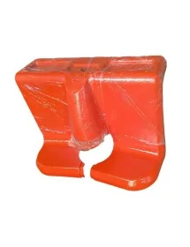 Cubierta frontal roja...