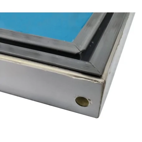 Stainless steel door left opening table series...