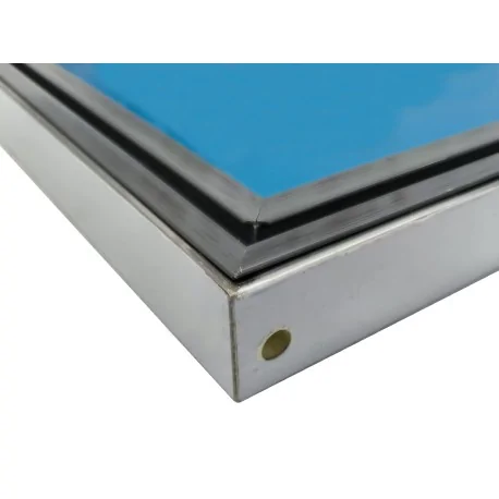 Stainless steel door right opening table series...