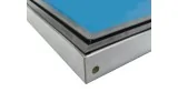 Stainless steel door right opening table series PS S900 STD.13.201
