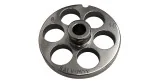 Placa Picadora de carne 8 Taladro 16mm con pivote 1 muesca Inoxidable Enterprise 696109 Salvador Salvinox Italy