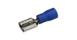 female faston size 6.3x0.8mm 1.5-2.5mm² Qty 100 pcs insulation PVC Cu gal Sn blue 550154