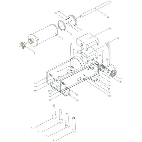 Pressure valve and spring Mainca TP5 TP10 TP15...