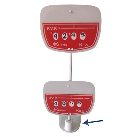 Basis for Price Card Holder