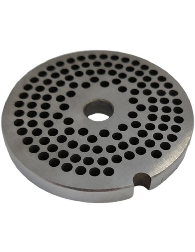 Plaque hachoir 12 forets 3,5mm sans pivot 1 encoche Enterprise System Inox auto-affûtage