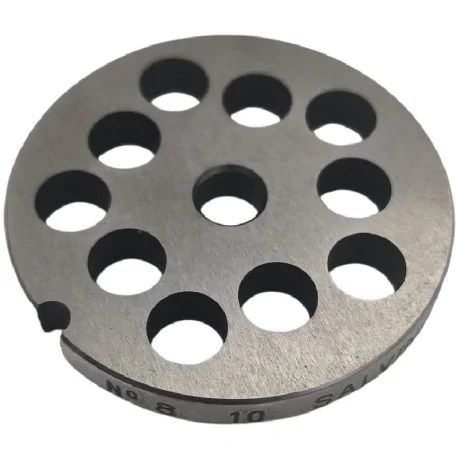 8 Hole Grinder Plate 10mm No Pivot 1 Notch Enterprise Stainless Steel Self Sharpening