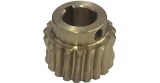 Fama 8 Bronze meat grinder gear 19 teeth Ø external 34mm Ø internal 15mm Height 27mm F2020 698019