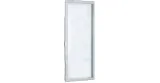 Puerta completa vitrina RT-235L Blanca cristal curvo