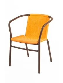 Steel and bone chair