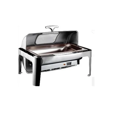 Electric chafing dish in a bain-marie