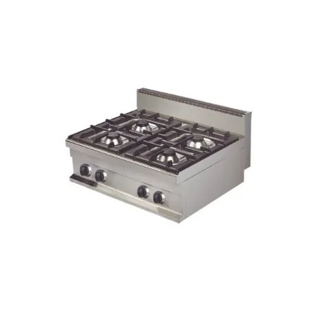 4-burner tabletop gas stove Series 700 800mm GR721-S