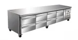 Table basse réfrigérée Série 700 U-GNH4180TN 2+2+2+2 tiroirs