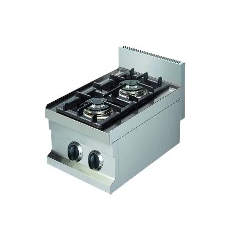 Cocina a gas 2 fuegos sobremesa Serie 600 GC604