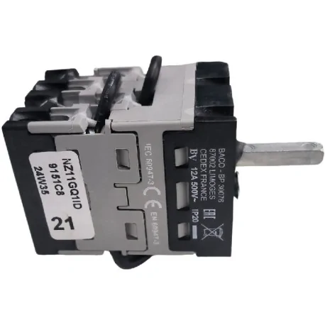 Conmutador giratorio 1-0-2 Sierra de huesos...