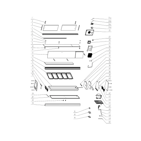 Drain pipe display case RTS-44L RTS-64L RTS-84L...