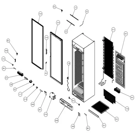 Condensadora de Aire Forzado Armario...