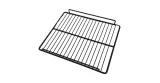 Grid shelf 300x250mm black laminated RBS-220H SLIM