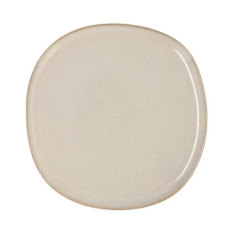 Plato llano IKONIC BLANCO 20,2x19,7cm (pack 6 ud)