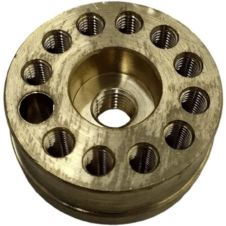 Flange with drill for spring Marmita Ozti...