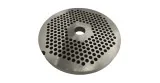 Meat Grinder Plate 42 Drill 4.5mm without pivot 1 notch Stainless Enterprise