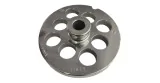 Meat Grinder Plate 22 Drill 16mm with pivot 1 notch Stainless Steel Enterprise 696109 Salvador Salvinox Italy