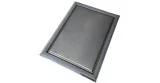 Porte pleine D15 Inox 555x610mm avec joint d'étanchéité ouverture à droite
