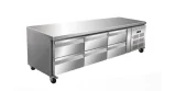 Refrigerated low table Serie 700 U-GNH3160TN 2+2+2 drawers