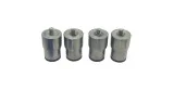 Pie de aparato rosca M10 Ø40mm Ø35mm H45-65mm inox Kit 4 unidades