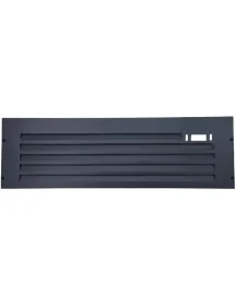 Cubierta delantera metálica...