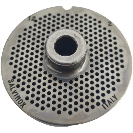 Placa picadora de carne 12 taladro 2 con pivote...