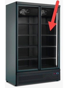 Porte LOW-E armoire SZ-400+ BLG1250 ouverture à droite