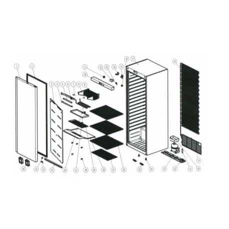 freezer cabinet FF400 S/S