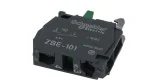 Bloc de contacts EFA ZBE-101 1NO max. 230V 10(6)A noir 347385