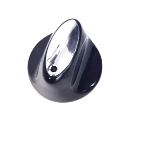 Gas Tap Knob Ø60mm Shaft Ø8mm Black Color DRN