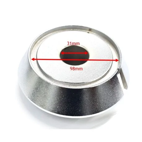 Burner head Nickel plated Ø100mm Ø31mm  8KW DRN...