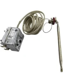 Safety thermostat with...