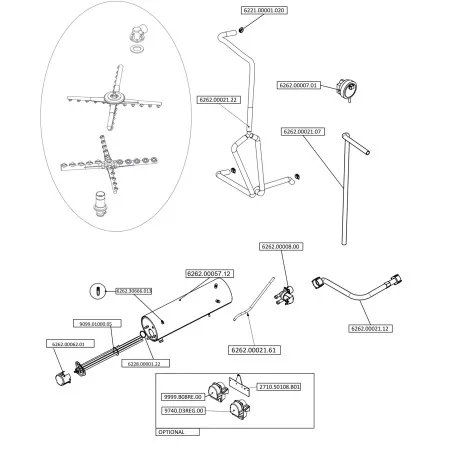 Puerta Lavavajillas Ozti OBY 50x50 OBM  50M...