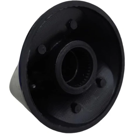 Bouton Robinet Gaz Ø60mm Axe Ø8mm Couleur Noire...